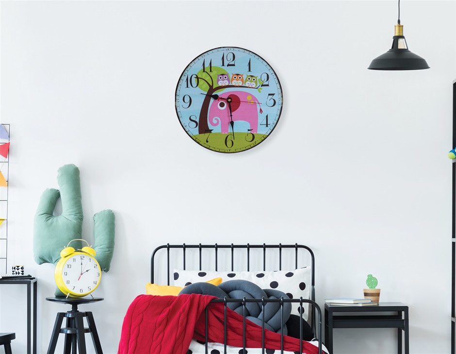 Large Kids Wall Clock