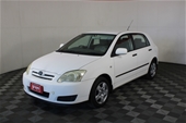 2005 Toyota Corolla Ascent ZZE122R Automatic Hatchback