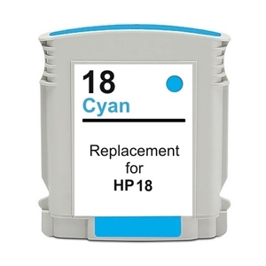 HP18 / HP 18 Cyan High Capacity Remanufa