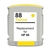 HP88 / HP no.88 Yellow High Capacity Remanufactured Inkjet Cartridge