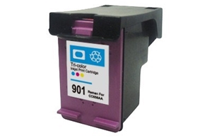 HP901XL Colour Remanufactured Cartridge 