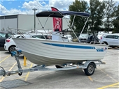 Circa 2000 Model Quintrex Reef Runner 470 CConsole Boat