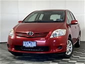 Unreserved 2011 Toyota Corolla Ascent ZRE152R Manual Hatch