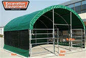 2021 Unused 6m x 6m Enclosed Shelters - Toowoomba