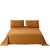 Serene Bamboo Cotton Sheet Set RUST King Single Bed
