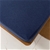 Dreamaker Cotton Jersey Fitted Sheet Washed Navy Single Bed