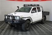 2009 Toyota Hilux SR (4x4) Turbo Diesel Manual Cab Chassis