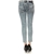 Miss Sixty Women's Blue Nu-Metal Bleached Jeans 29" Leg