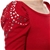 Miss Sixty Women's Red Zaynab Silk/Wool Blend Jumper