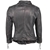 Muubaa Women's Grey Neruda Leather Biker Jacket