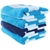 4 x LOFT Resort Beach Towel, 100% Cotton, Blue Stripes.