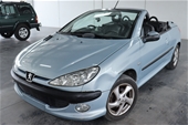 Unreserved 2003 Peugeot 206 CC 1.6 Automatic Convertible