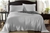 ROYAL COMFORT 100% Natural, Bamboo Bed Sheet Set, Size: Double, Silver, Inc