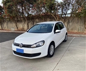 Unreserved 2011 Volkswagen Golf 85007kms 77TSI A6 AT Hatch 
