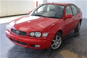Unreserved 2000 Toyota Corolla Ultima AE112R AT Hatchback
