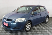 Unreserved 2007 Toyota Corolla Ascent ZRE152R Manual 