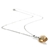 Stunning Golden Shadow 'Xillion' Heart Necklace With Swarovski® Crystals