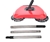 All-In-One Sweeper Vacuum Cleaner Non-Electric Broom Hand-Push Spin 360