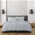 Royal Comfort 1500TC Cotton Rich 6 Piece Complete Bedding Set King - Indigo