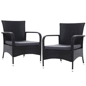 Gardeon 2x XL Outdoor Dining Chairs Pati