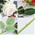 SOGA 5pcs Artificial Silk Flower Fake Rose Bouquet Table Decor White