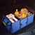 Car Portable Storage Box Waterproof Oxford Cloth Organizer Black