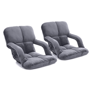 SOGA 2X Foldable Lounge Cushion Adjustab