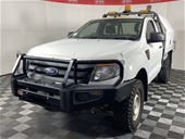 2012 Ford Ranger XL 4X4 PX Turbo Diesel AutoCab Chassis