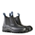 BATA Jobmate Safety Boots, Size 11, Elastic Sided, Steel Toe Cap, Black Lea