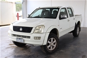 2003 Holden Rodeo LT V6 Crew Cab RA Automatic Dual Cab