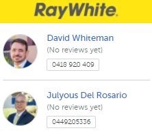 David Whiteman &#38; Julyous Del Rosario