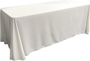 3 x LA LINEN Polyester Poplin Tablecloth