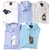 5 x Men's Assorted Dress Shirts. Size 38, Incl: SIMON CARTER, VAN HEUSEN &