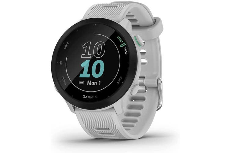 Garmin Forerunner 55 GPS Running Smart Watch White
