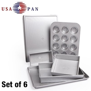 USA Pan 6 Piece Baking Set