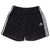 ADIDAS Men's 3S Ft Shorts, Size L, Cotton, Black/White. Buyers Note - Disco