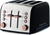 RUSSELL HOBBS Brooklyn Toaster 4 Slice, Colour: Copper, Extra wide toasting