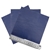 15cm x 15cm AAA Top Grade Royal Blue Nappa Lambskin Pc., Crafts (3pcs)