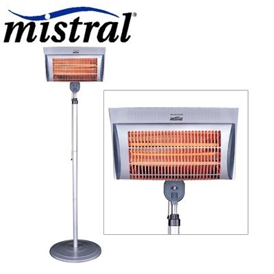mistral electric outdoor patio heater tower