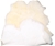 WINDWARD Superior Quality Luxury Natural Sheepskin Rug, 180cm x 110cm, Whit