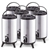 SOGA 6 x 8L Portable Insulated Cold/Heat Brew Pot With Dispenser