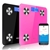 SOGA 2 x Wireless Bluetooth Digital Bathroom Health Analyser Black/Pink