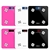 SOGA 2 x Wireless Bluetooth Digital Bathroom Health Analyser Black/Pink