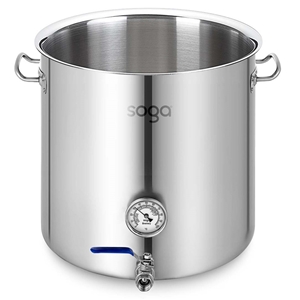 SOGA Stainless Steel 50L No Lid Brewery 