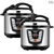 SOGA 2X Stainless Steel Electric Pressure Cooker 12L Nonstick 1600W