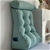 SOGA 60cm Green Triangular Wedge Lumbar Pillow Headboard Home Decor