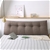 SOGA 100cm Coffee Triangular Wedge Bed Pillow Headboard Cushion