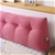 SOGA 2X 100cm Red Triangular Wedge Bed Pillow Headboard Cushion