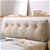 SOGA 120cm Beige Triangular Wedge Bed Pillow Headboard Cushion