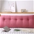 SOGA 180cm Pink Triangular Wedge Bed Pillow Headboard Cushion
